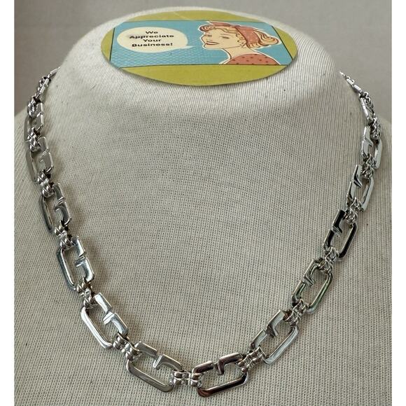 Givenchy Jewelry - Vintage 1980s Givenchy Logo G-Links Necklace